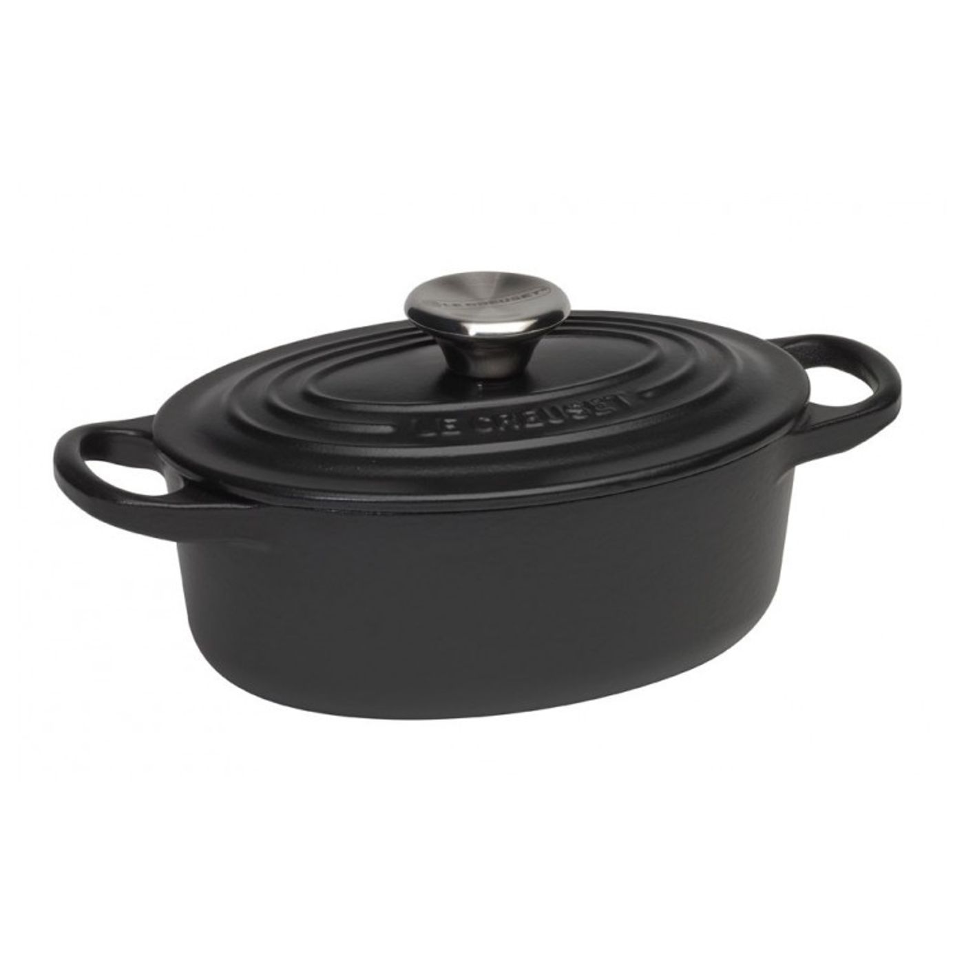 Cocotte ovale 31cm noire
